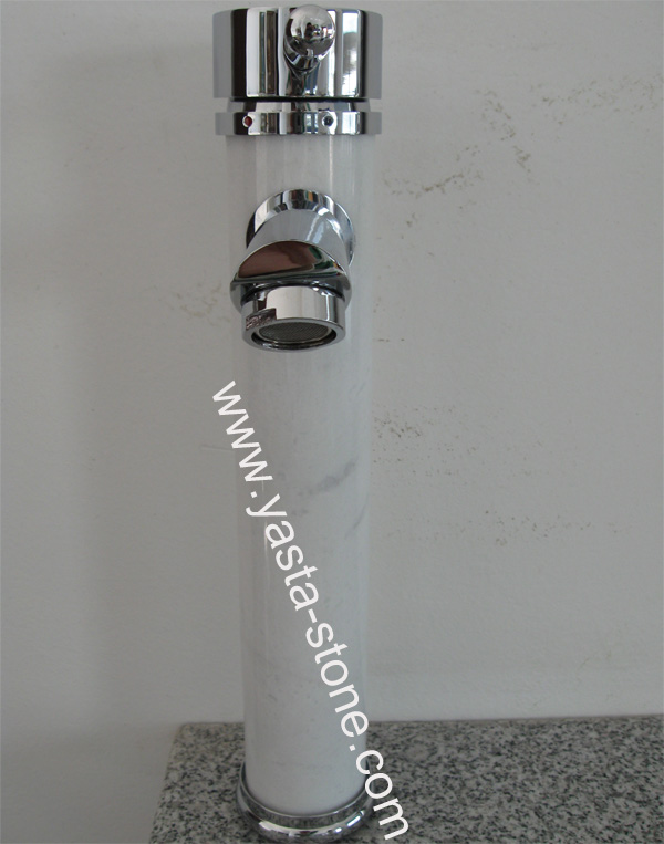 White Marble Faucet
